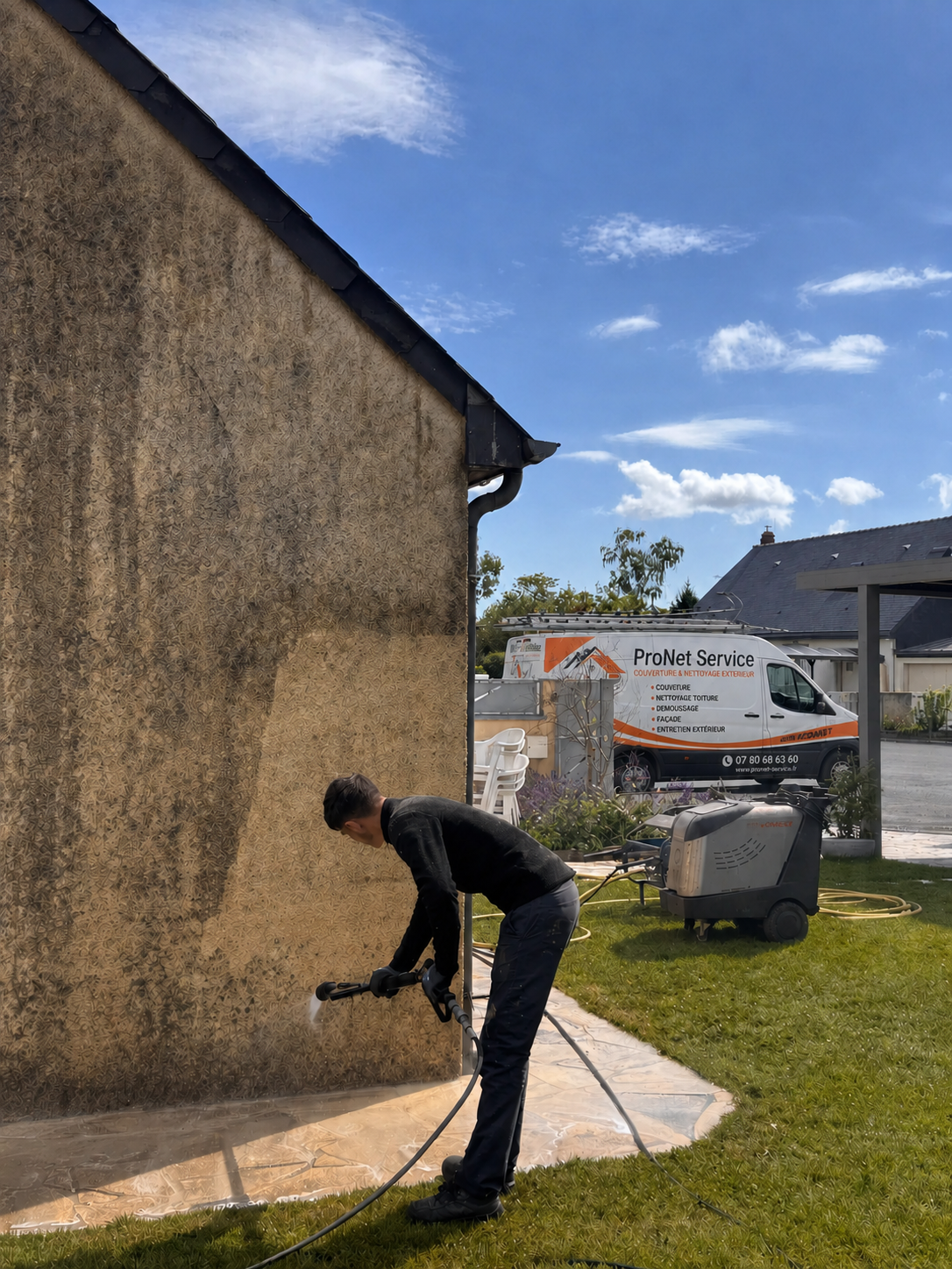 Nettoyage de façade et pignon — photo 4